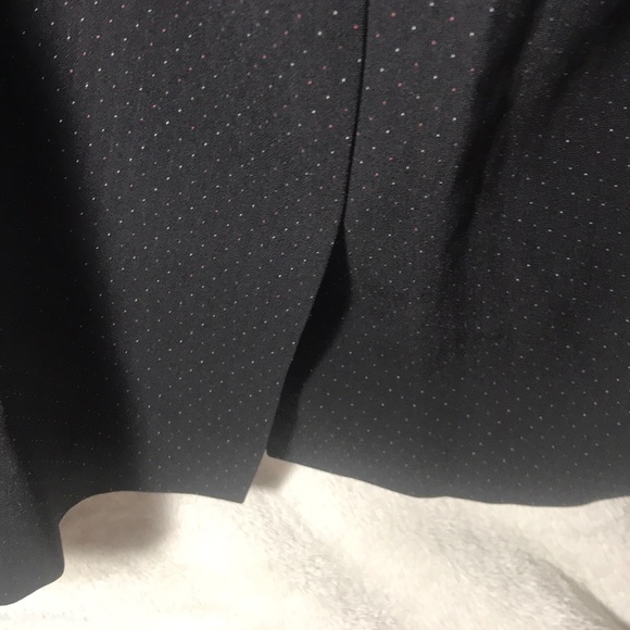 Le Suit Petite size 4P Skirt white and red dots - Picture 7 of 8